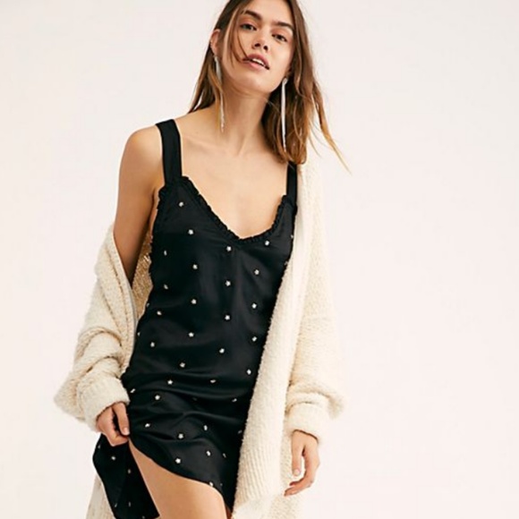 Free People Dresses & Skirts - NWT Free People Black Slip Dress